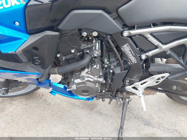 Aukcja sprzedaży 2025 Suzuki Gsx800 F, vin: JS1EM13B2S7101851, numer aukcji: 44499583
