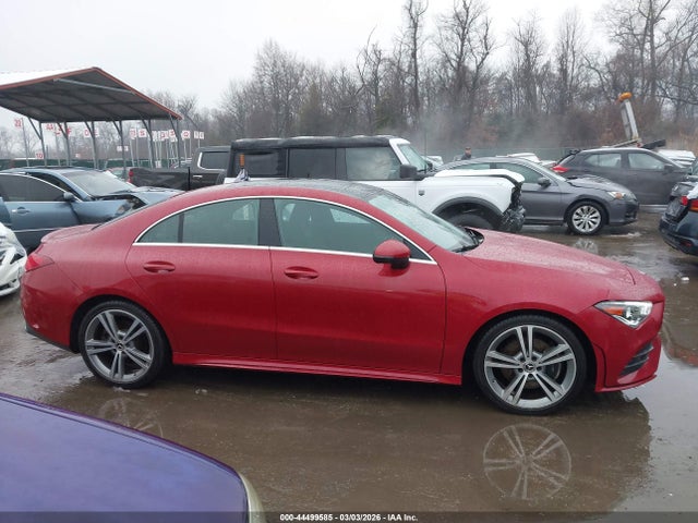 Aukcja sprzedaży 2020 Mercedes-benz Cla 250 4matic, vin: W1K5J4HB1LN104560, numer aukcji: 44499585