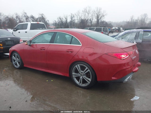 Aukcja sprzedaży 2020 Mercedes-benz Cla 250 4matic, vin: W1K5J4HB1LN104560, numer aukcji: 44499585