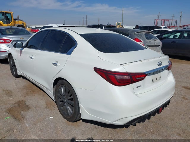 Aukcja sprzedaży 2018 Infiniti Q50 3.0t Luxe, vin: JN1EV7AR0JM432369, numer aukcji: 44499590