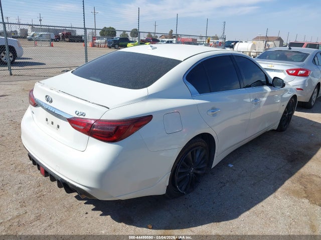 Aukcja sprzedaży 2018 Infiniti Q50 3.0t Luxe, vin: JN1EV7AR0JM432369, numer aukcji: 44499590