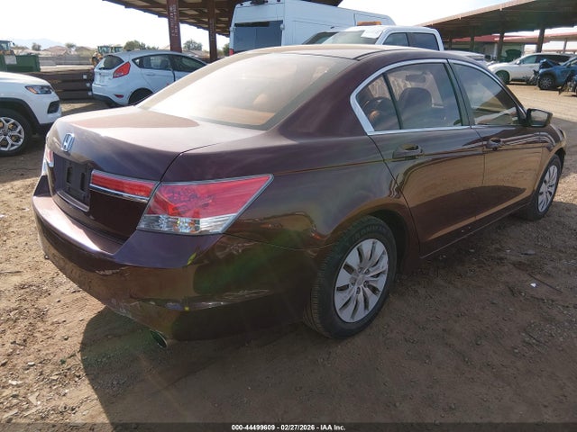 Aukcja sprzedaży 2012 Honda Accord 2.4 Lx, vin: 1HGCP2F36CA069734, numer aukcji: 44499609