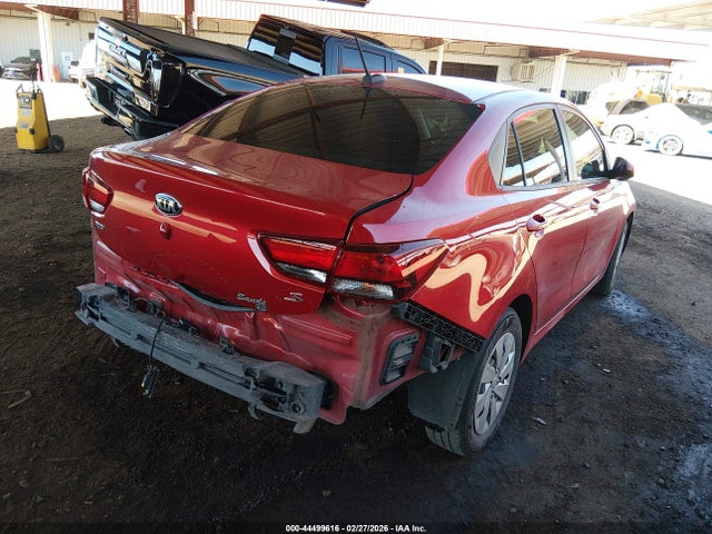 3KPA24AB7JE066205 KIA RIO S