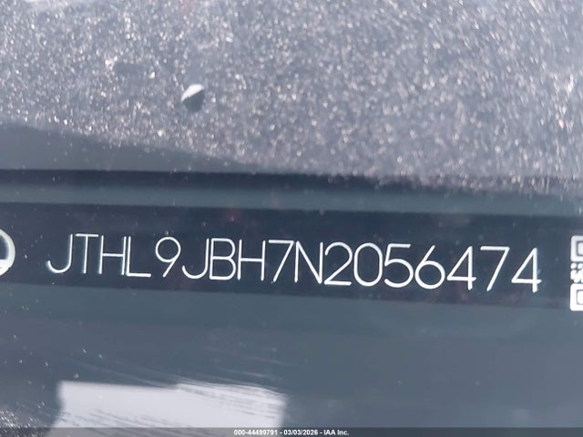 JTHL9JBH7N2056474 Lexus Ux 250h Luxury