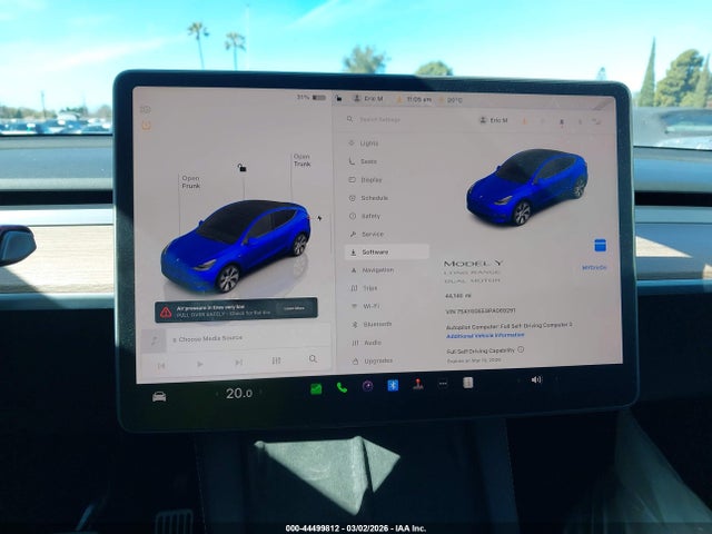 7SAYGDEE9PA069291 Tesla Model Y Awd/long Range Dual Motor All-wheel Drive
