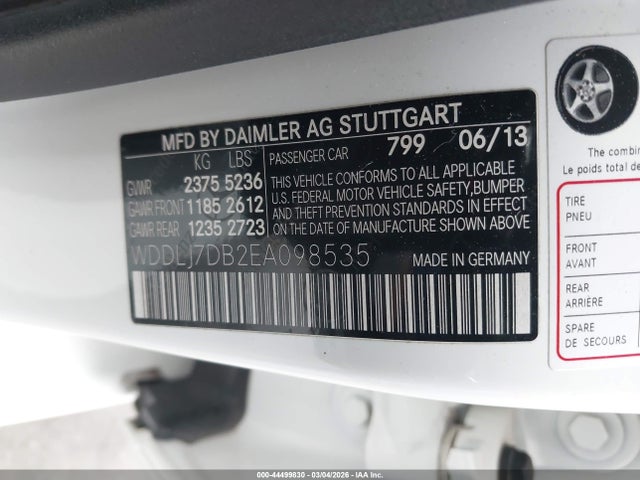 Mercedes-Benz CLS 550 2014 WDDLJ7DB2EA098535 Image 9