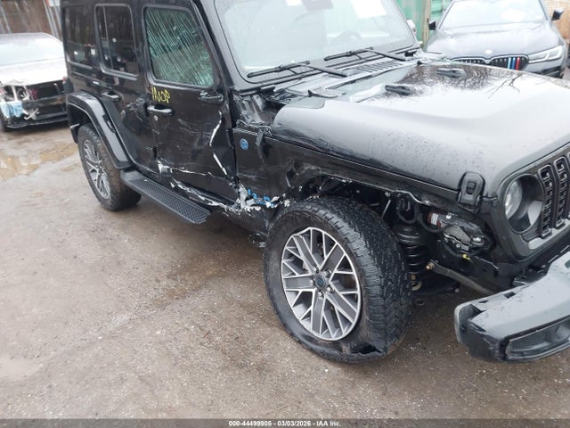 2024 Jeep Wrangler 4xe Summit 4xe მანქანა იყიდება აუქციონზე, vin: 1C4RJXU65RW154533, აუქციონის ნომერი: 44499905