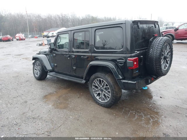 2024 Jeep Wrangler 4xe Summit 4xe მანქანა იყიდება აუქციონზე, vin: 1C4RJXU65RW154533, აუქციონის ნომერი: 44499905