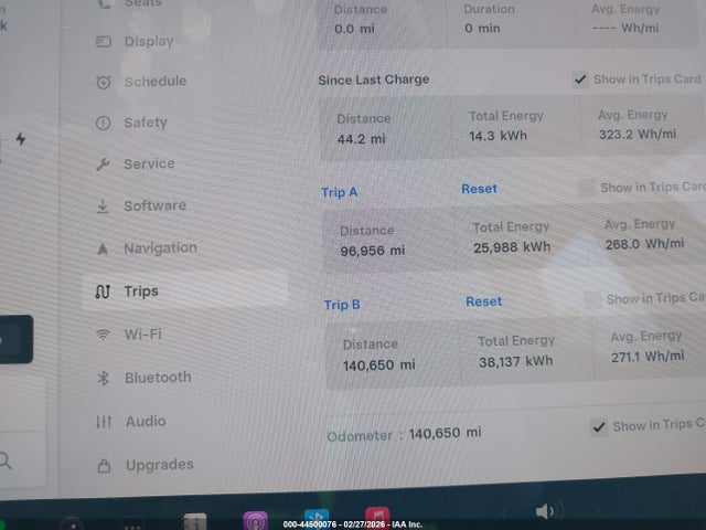 44500076 :رقم المزاد ، 5YJ3E1EB7KF212106 vin ، 2019 Tesla Model 3 Long Range/performance مزاد بيع
