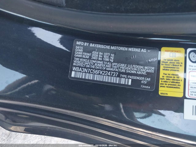 BMW 428i 2015 WBA3N7C56FK224737 Image 9