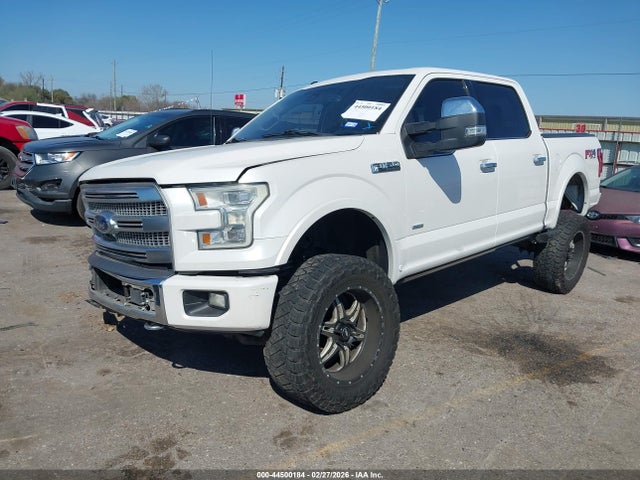 44500184 :رقم المزاد ، 1FTEW1EG3GFA46008 vin ، 2016 Ford F-150 Platinum مزاد بيع