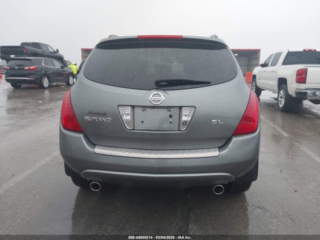 2006 Nissan Murano Sl მანქანა იყიდება აუქციონზე, vin: JN8AZ08T66W423359, აუქციონის ნომერი: 44500214