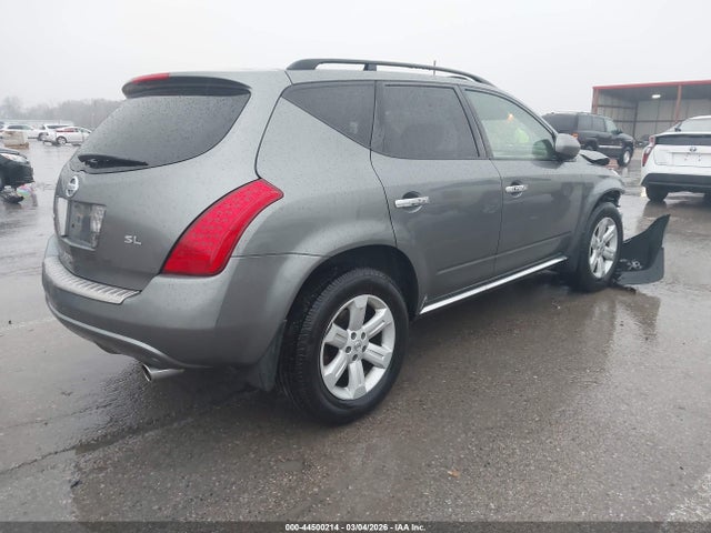2006 Nissan Murano Sl მანქანა იყიდება აუქციონზე, vin: JN8AZ08T66W423359, აუქციონის ნომერი: 44500214