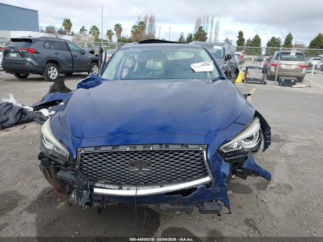 Продаж на аукціоні авто 2017 Infiniti Q50 3.0t Sport, vin: JN1EV7AR6HM833340, номер лоту: 44500219
