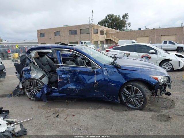 Продаж на аукціоні авто 2017 Infiniti Q50 3.0t Sport, vin: JN1EV7AR6HM833340, номер лоту: 44500219