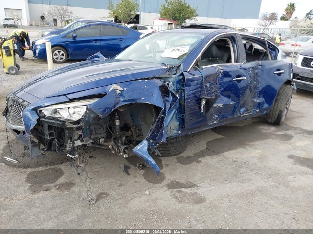 Продаж на аукціоні авто 2017 Infiniti Q50 3.0t Sport, vin: JN1EV7AR6HM833340, номер лоту: 44500219