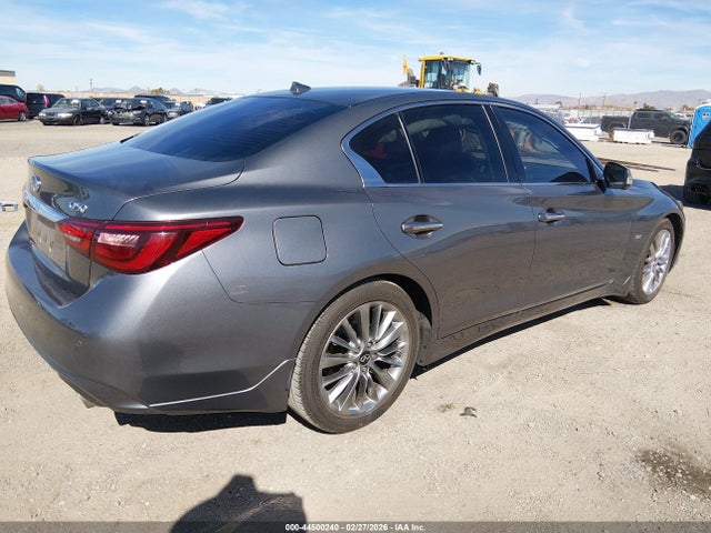 Продаж на аукціоні авто 2020 Infiniti Q50 Luxe, vin: JN1EV7APXLM204512, номер лоту: 44500240