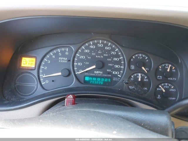 Aukcja sprzedaży 2002 Chevrolet Tahoe Lt, vin: 1GNEK13Z22J234953, numer aukcji: 44500355