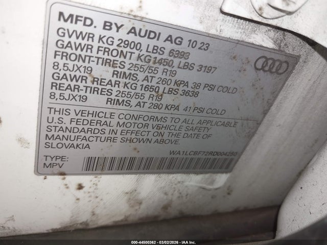 2024 AUDI Q7 WA1LCBF72RD004250 Photo 8