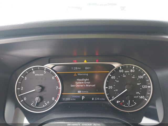 44500378 :رقم المزاد ، JN8BT3BA3SW009545 vin ، 2025 Nissan Rogue Sv Fwd مزاد بيع
