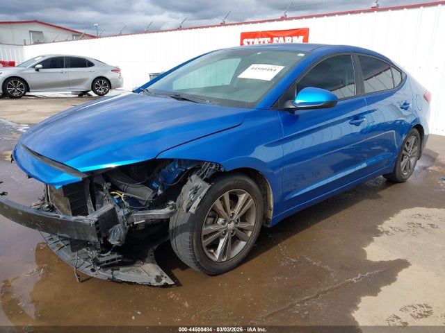 2018 Hyundai Elantra Sel მანქანა იყიდება აუქციონზე, vin: 5NPD84LF2JH336416, აუქციონის ნომერი: 44500484