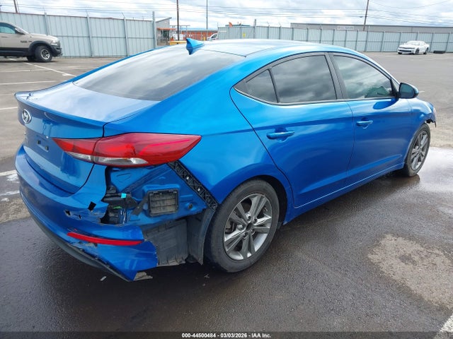 2018 Hyundai Elantra Sel მანქანა იყიდება აუქციონზე, vin: 5NPD84LF2JH336416, აუქციონის ნომერი: 44500484