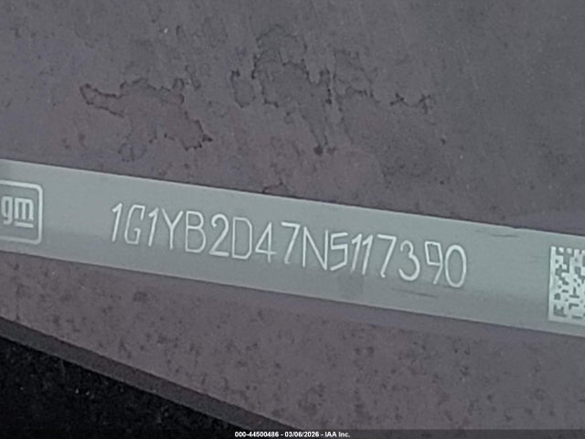 2022 CHEVROLET CORVETTE STINGRAY 1G1YB2D47N5117390 Photo 8