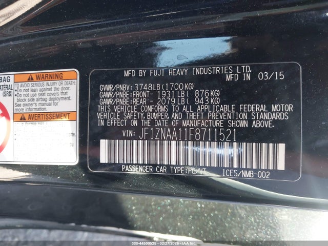 2015 SCION FR-S JF1ZNAA11F8711521 Photo 8