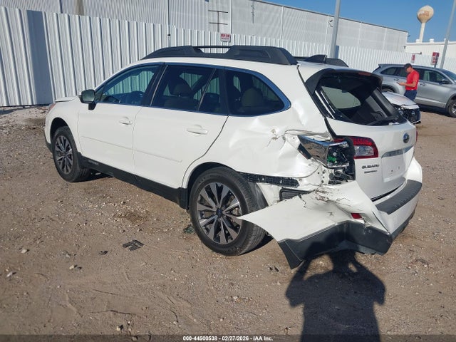 Aukcja sprzedaży 2017 Subaru Outback 3.6r Limited, vin: 4S4BSENC4H3380517, numer aukcji: 44500538