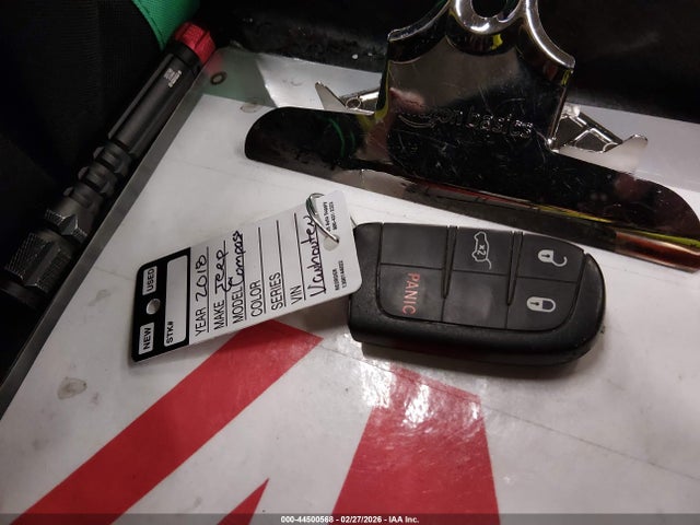 Aukcja sprzedaży 2018 Jeep Compass Trailhawk 4x4, vin: 3C4NJDDB7JT270188, numer aukcji: 44500568