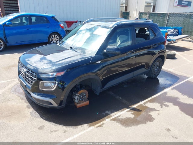 2022 Hyundai Venue Sel მანქანა იყიდება აუქციონზე, vin: KMHRC8A36NU152706, აუქციონის ნომერი: 44500583