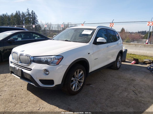 5UXWZ7C38H0X40257 BMW X3 Sdrive28i