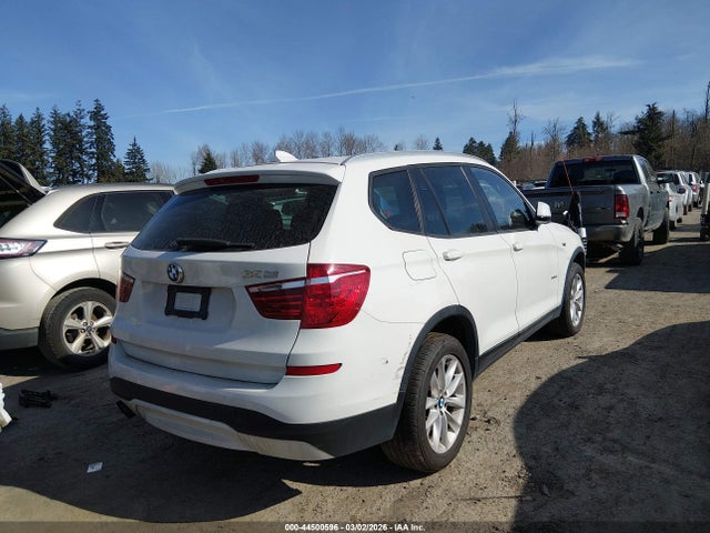 5UXWZ7C38H0X40257 BMW X3 Sdrive28i