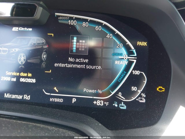 Aukcja sprzedaży 2021 Bmw X5 Phev Xdrive45e, vin: 5UXTA6C00M9H47092, numer aukcji: 44500666