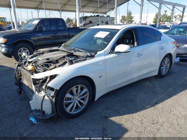 44500699 :رقم المزاد ، JN1EV7APXHM731456 vin ، 2017 Infiniti Q50 3.0t Premium مزاد بيع