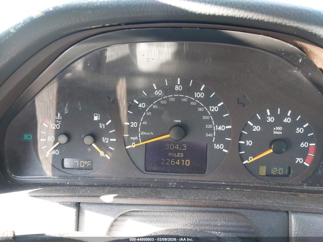 Aukcja sprzedaży 2001 Mercedes-benz E 430, vin: WDBJF70J91X048740, numer aukcji: 44500803