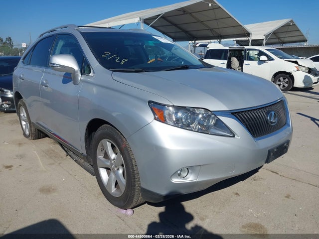 44500864 :رقم المزاد ، 2T2BK1BA7BC096325 vin ، 2011 Lexus Rx 350 مزاد بيع
