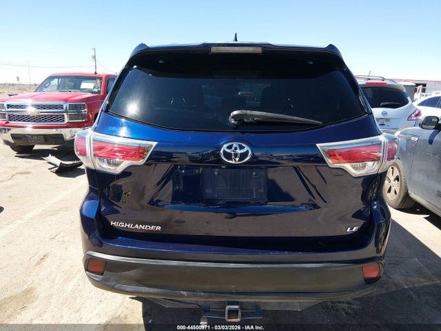 Toyota Highlander Le Plus V6 2015 5TDZKRFH4FS096000 Image 16