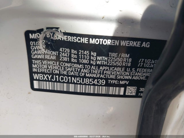 2022 BMW X2 WBXYJ1C01N5U85439 Photo 8