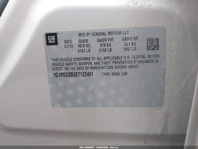 Chevrolet CRUZE LTZ 2014 1G1PG5SB3E7125491 Image 9