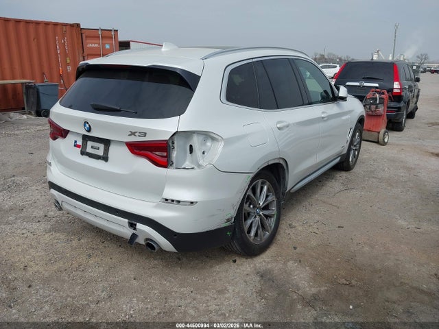 2018 Bmw X3 Xdrive30i მანქანა იყიდება აუქციონზე, vin: 5UXTR9C57JLD63153, აუქციონის ნომერი: 44500994