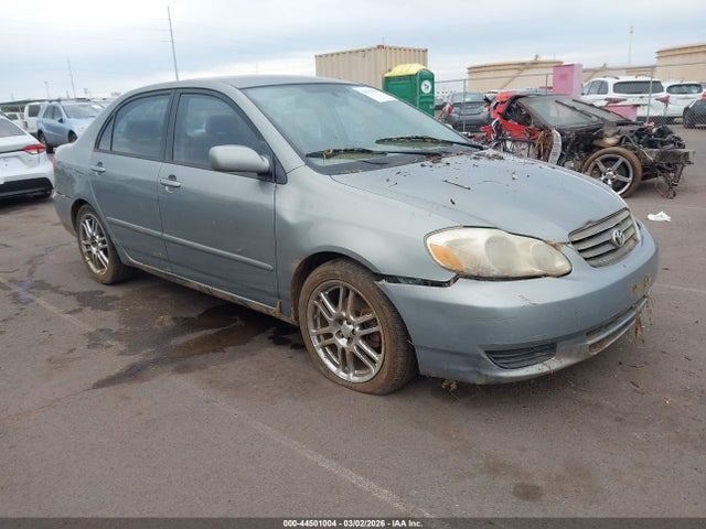 2003 Toyota Corolla Le მანქანა იყიდება აუქციონზე, vin: 1NXBR32E13Z140267, აუქციონის ნომერი: 44501004