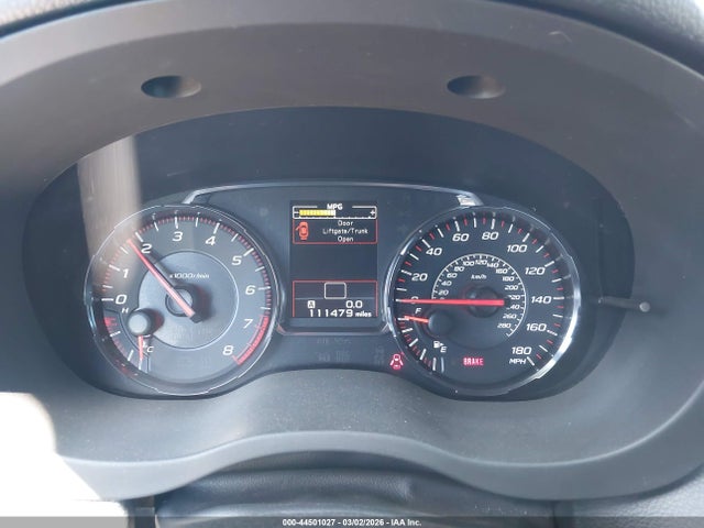 Aukcja sprzedaży 2018 Subaru Wrx Premium, vin: JF1VA1B6XJ9825525, numer aukcji: 44501027