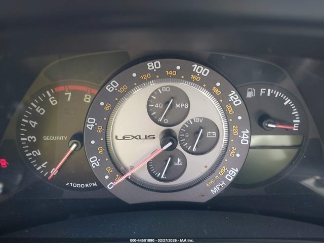 Aukcja sprzedaży 2002 Lexus Is 300, vin: JTHBD192920053806, numer aukcji: 44501080