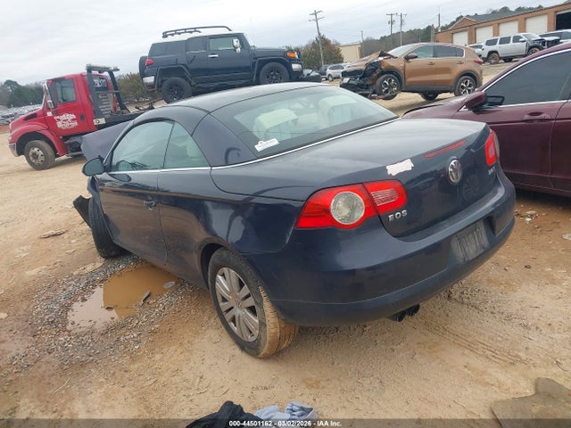 2008 Volkswagen Eos Komfort/turbo მანქანა იყიდება აუქციონზე, vin: WVWBA71F78V055917, აუქციონის ნომერი: 44501162