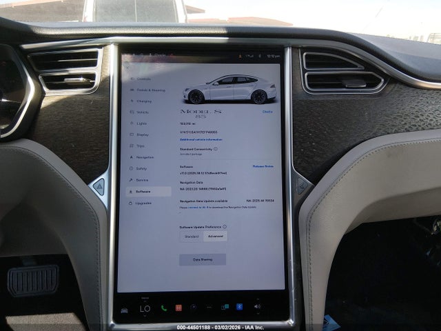 Продаж на аукціоні авто 2014 Tesla Model S P85, vin: 5YJSA1H17EFP49993, номер лоту: 44501188