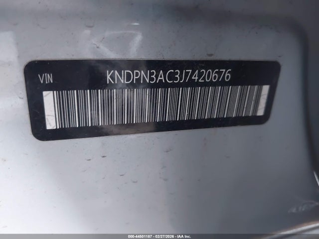 2018 KIA SPORTAGE KNDPN3AC3J7420676 Photo 8