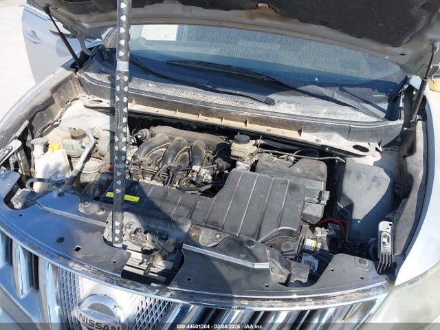 44501204 :رقم المزاد ، JN8AZ1MUXAW004525 vin ، 2010 Nissan Murano Sl مزاد بيع