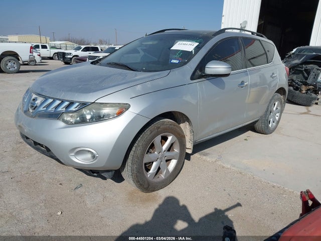 44501204 :رقم المزاد ، JN8AZ1MUXAW004525 vin ، 2010 Nissan Murano Sl مزاد بيع