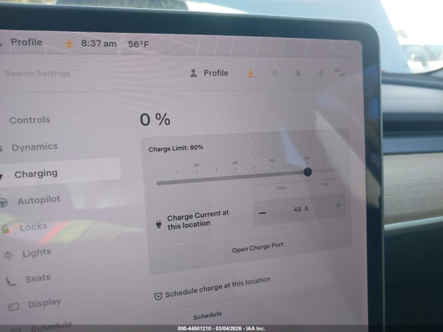 44501210 :رقم المزاد ، 5YJ3E1EA9JF020191 vin ، 2018 Tesla Model 3 Long Range/mid Range مزاد بيع